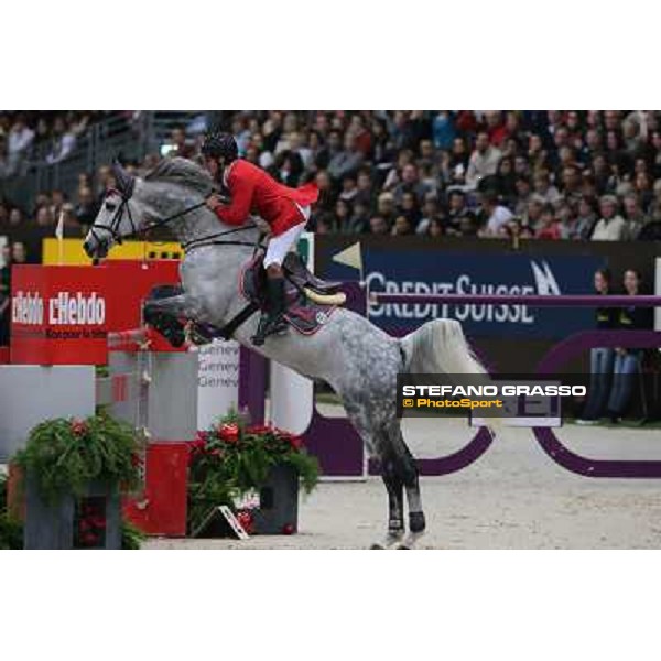 Arthur Da Silva on Luis della Caccia Grand Prix Rolex Rolex Fei World Cup Geneve,9th dec.2012 ph.IJRC/StefanoGrasso