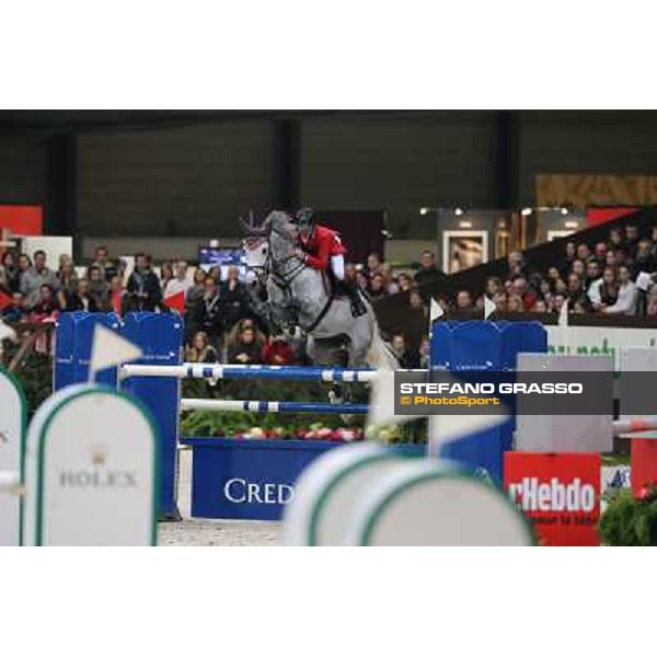 Arthur Da Silva on Luis della Caccia Grand Prix Rolex Rolex Fei World Cup Geneve,9th dec.2012 ph.IJRC/StefanoGrasso