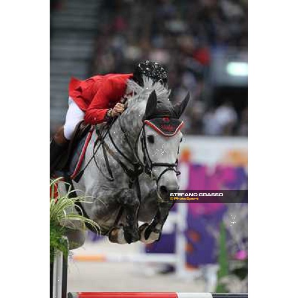 Arthur Da Silva on Luis della Caccia Grand Prix Rolex Rolex Fei World Cup Geneve,9th dec.2012 ph.IJRC/StefanoGrasso
