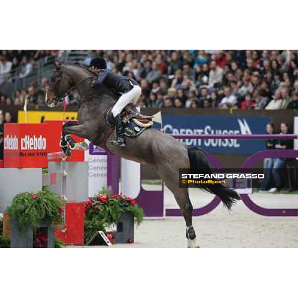 Luciana Diniz on Lennox Grand Prix Rolex Rolex Fei World Cup Geneve,9th dec.2012 ph.IJRC/StefanoGrasso