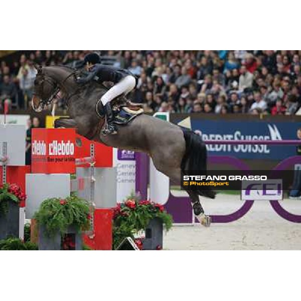 Luciana Diniz on Lennox Grand Prix Rolex Rolex Fei World Cup Geneve,9th dec.2012 ph.IJRC/StefanoGrasso