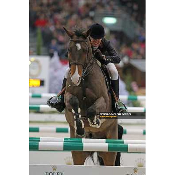 Luciana Diniz on Lennox Grand Prix Rolex Rolex Fei World Cup Geneve,9th dec.2012 ph.IJRC/StefanoGrasso
