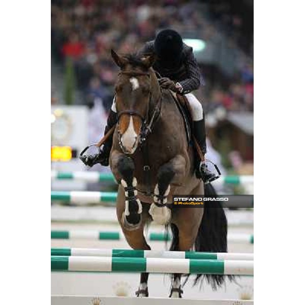Luciana Diniz on Lennox Grand Prix Rolex Rolex Fei World Cup Geneve,9th dec.2012 ph.IJRC/StefanoGrasso