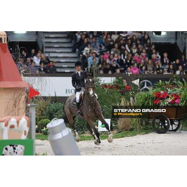 Luciana Diniz on Lennox Grand Prix Rolex Rolex Fei World Cup Geneve,9th dec.2012 ph.IJRC/StefanoGrasso