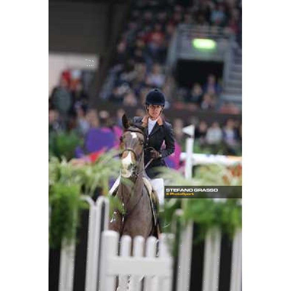 Luciana Diniz on Lennox Grand Prix Rolex Rolex Fei World Cup Geneve,9th dec.2012 ph.IJRC/StefanoGrasso