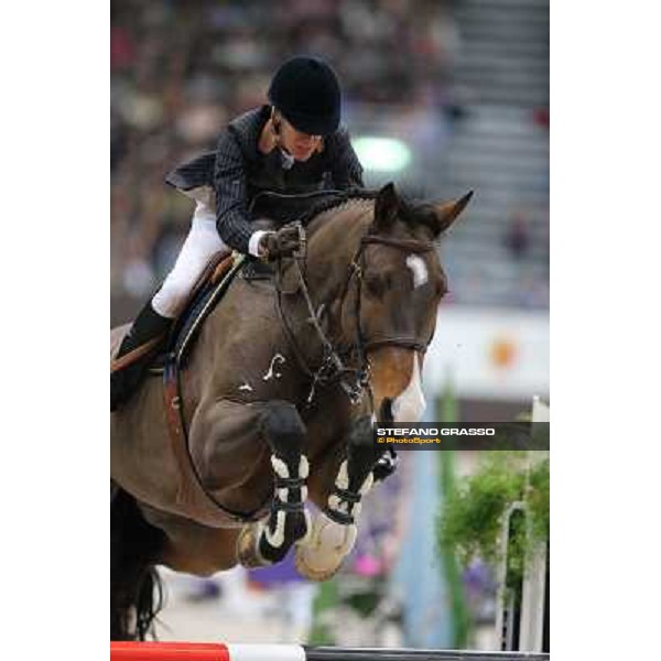 Luciana Diniz on Lennox Grand Prix Rolex Rolex Fei World Cup Geneve,9th dec.2012 ph.IJRC/StefanoGrasso