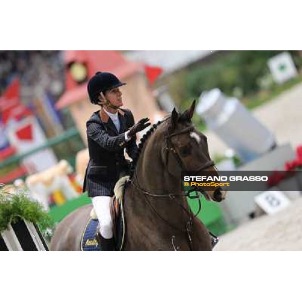 Luciana Diniz on Lennox Grand Prix Rolex Rolex Fei World Cup Geneve,9th dec.2012 ph.IJRC/StefanoGrasso