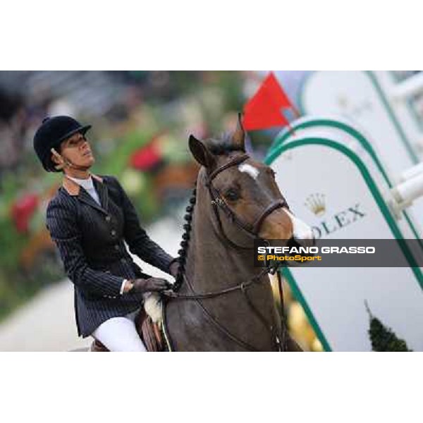 Luciana Diniz on Lennox Grand Prix Rolex Rolex Fei World Cup Geneve,9th dec.2012 ph.IJRC/StefanoGrasso