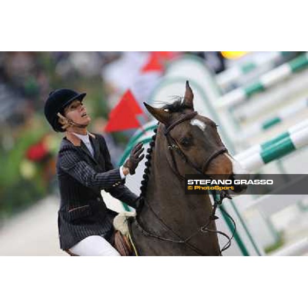 Luciana Diniz on Lennox Grand Prix Rolex Rolex Fei World Cup Geneve,9th dec.2012 ph.IJRC/StefanoGrasso