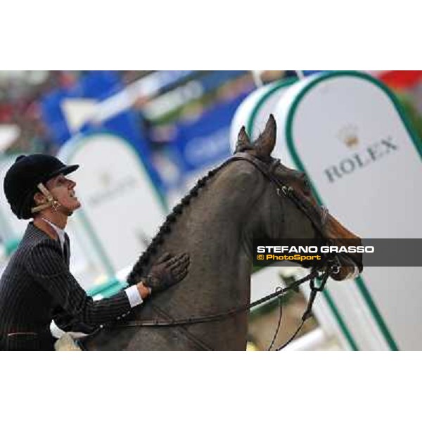 Luciana Diniz on Lennox Grand Prix Rolex Rolex Fei World Cup Geneve,9th dec.2012 ph.IJRC/StefanoGrasso