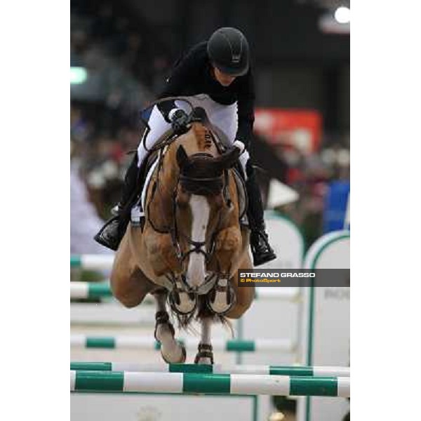 Janika Sprunger on Palloubet d\'Halong Grand Prix Rolex Rolex Fei World Cup Geneve,9th dec.2012 ph.IJRC/StefanoGrasso