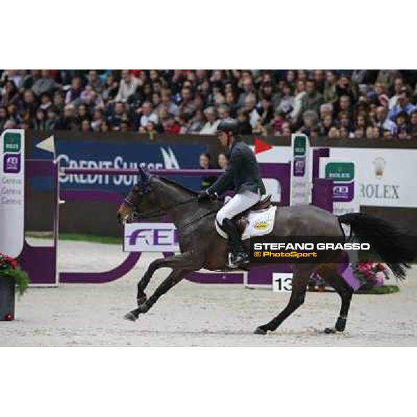 Jeroen Dubbeldam on BMC Utascha SFN Grand Prix Rolex Rolex Fei World Cup Geneve,9th dec.2012 ph.IJRC/StefanoGrasso