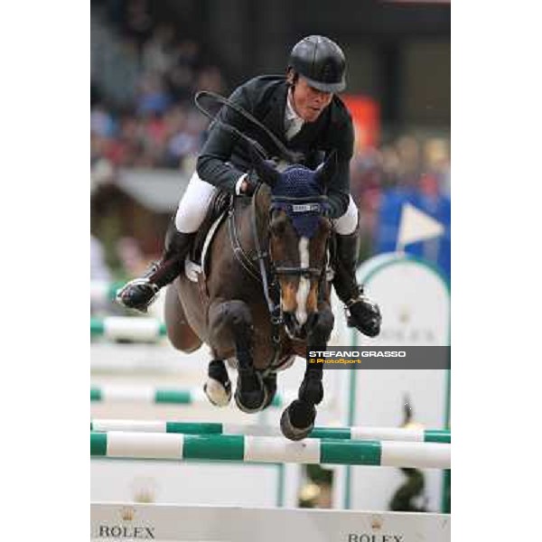 Jeroen Dubbeldam on BMC Utascha SFN Grand Prix Rolex Rolex Fei World Cup Geneve,9th dec.2012 ph.IJRC/StefanoGrasso