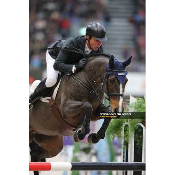 Jeroen Dubbeldam on BMC Utascha SFN Grand Prix Rolex Rolex Fei World Cup Geneve,9th dec.2012 ph.IJRC/StefanoGrasso