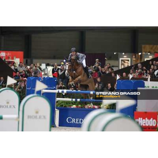 Henrik Von Eckermann on Gotha FRH Grand Prix Rolex Rolex Fei World Cup Geneve,9th dec.2012 ph.IJRC/StefanoGrasso