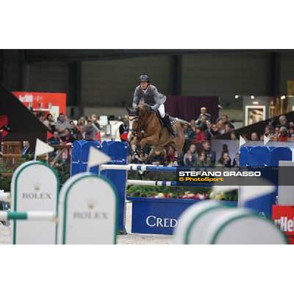 Henrik Von Eckermann on Gotha FRH Grand Prix Rolex Rolex Fei World Cup Geneve,9th dec.2012 ph.IJRC/StefanoGrasso
