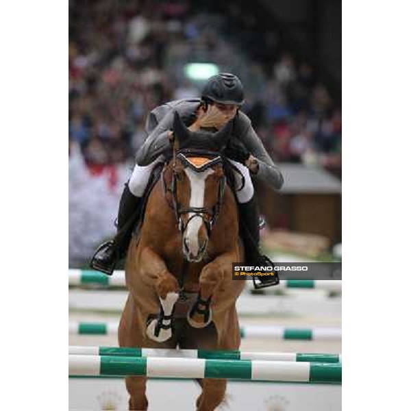 Henrik Von Eckermann on Gotha FRH Grand Prix Rolex Rolex Fei World Cup Geneve,9th dec.2012 ph.IJRC/StefanoGrasso