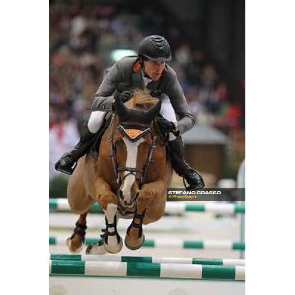 Henrik Von Eckermann on Gotha FRH Grand Prix Rolex Rolex Fei World Cup Geneve,9th dec.2012 ph.IJRC/StefanoGrasso