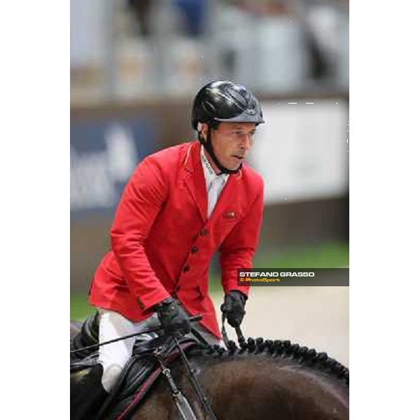 Hans-Dieter Dreher on Magnus Romeo Grand Prix Rolex Rolex Fei World Cup Geneve,9th dec.2012 ph.IJRC/StefanoGrasso