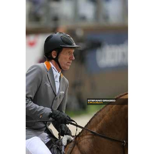 Ludger Beerbaum on Zinedine Grand Prix Rolex Rolex Fei World Cup Geneve,9th dec.2012 ph.IJRC/StefanoGrasso