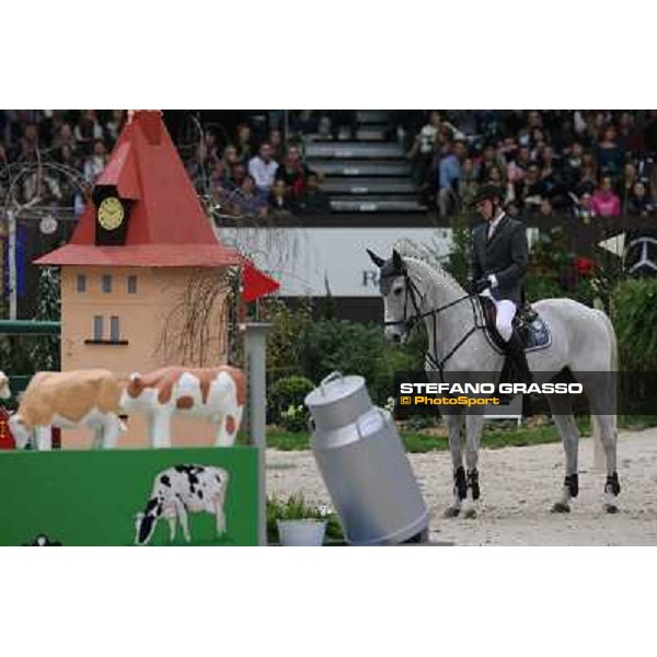 Kevin Staut on Silvana HDC Grand Prix Rolex Rolex Fei World Cup Geneve,9th dec.2012 ph.IJRC/StefanoGrasso