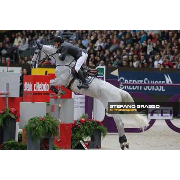 Kevin Staut on Silvana HDC Grand Prix Rolex Rolex Fei World Cup Geneve,9th dec.2012 ph.IJRC/StefanoGrasso