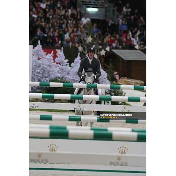 Kevin Staut on Silvana HDC Grand Prix Rolex Rolex Fei World Cup Geneve,9th dec.2012 ph.IJRC/StefanoGrasso