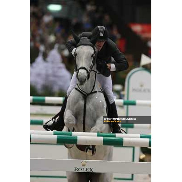Kevin Staut on Silvana HDC Grand Prix Rolex Rolex Fei World Cup Geneve,9th dec.2012 ph.IJRC/StefanoGrasso