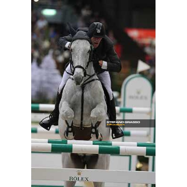 Kevin Staut on Silvana HDC Grand Prix Rolex Rolex Fei World Cup Geneve,9th dec.2012 ph.IJRC/StefanoGrasso