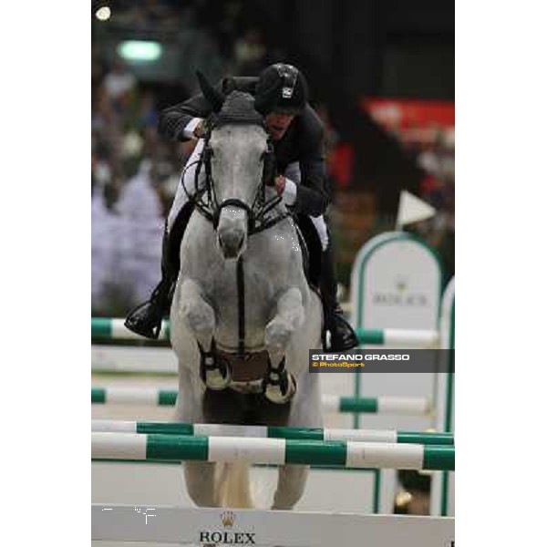 Kevin Staut on Silvana HDC Grand Prix Rolex Rolex Fei World Cup Geneve,9th dec.2012 ph.IJRC/StefanoGrasso