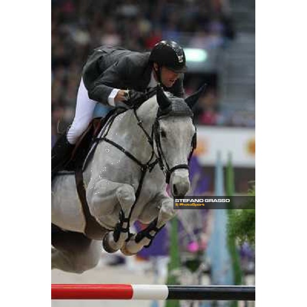 Kevin Staut on Silvana HDC Grand Prix Rolex Rolex Fei World Cup Geneve,9th dec.2012 ph.IJRC/StefanoGrasso