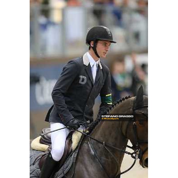 Steve Guerdat on Nino de Buissonnets Grand Prix Rolex Rolex Fei World Cup Geneve,9th dec.2012 ph.IJRC/StefanoGrasso