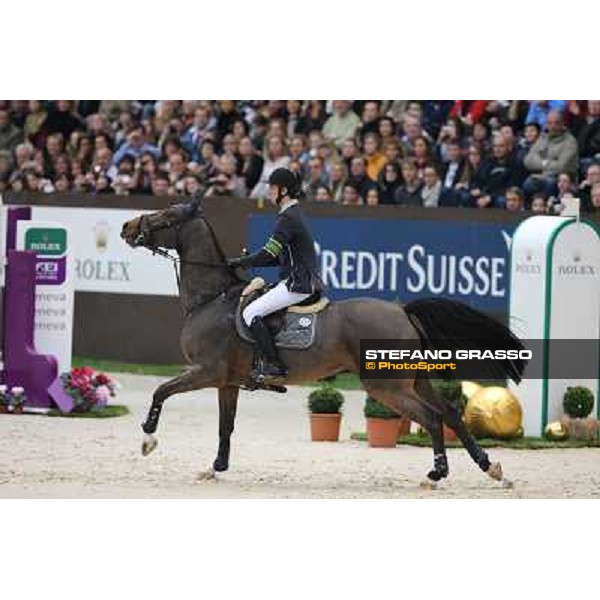 Steve Guerdat on Nino de Buissonnets Grand Prix Rolex Rolex Fei World Cup Geneve,9th dec.2012 ph.IJRC/StefanoGrasso