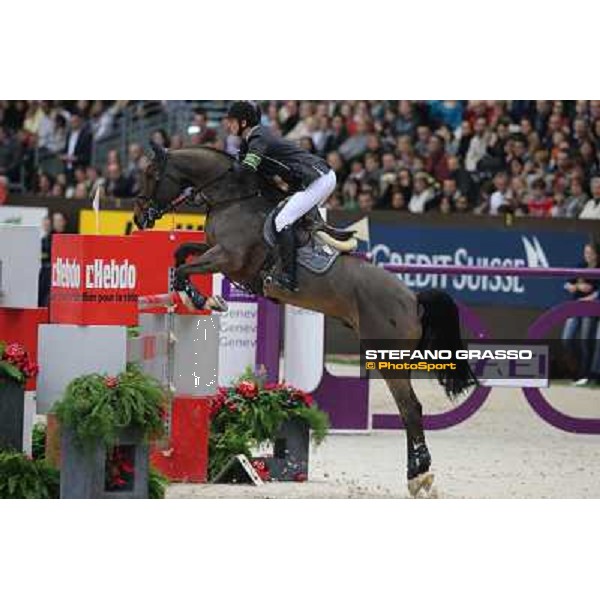 Steve Guerdat on Nino de Buissonnets Grand Prix Rolex Rolex Fei World Cup Geneve,9th dec.2012 ph.IJRC/StefanoGrasso