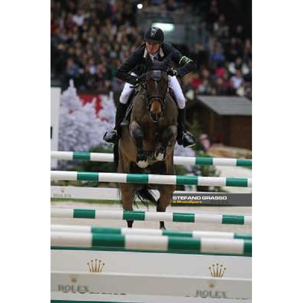 Steve Guerdat on Nino de Buissonnets Grand Prix Rolex Rolex Fei World Cup Geneve,9th dec.2012 ph.IJRC/StefanoGrasso