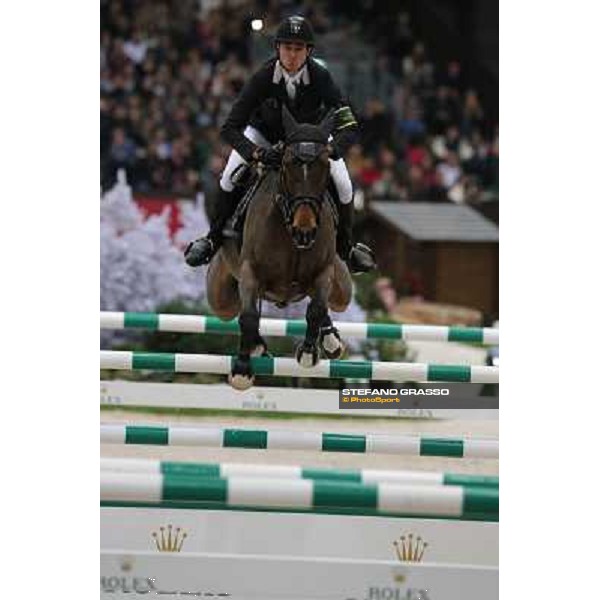 Steve Guerdat on Nino de Buissonnets Grand Prix Rolex Rolex Fei World Cup Geneve,9th dec.2012 ph.IJRC/StefanoGrasso