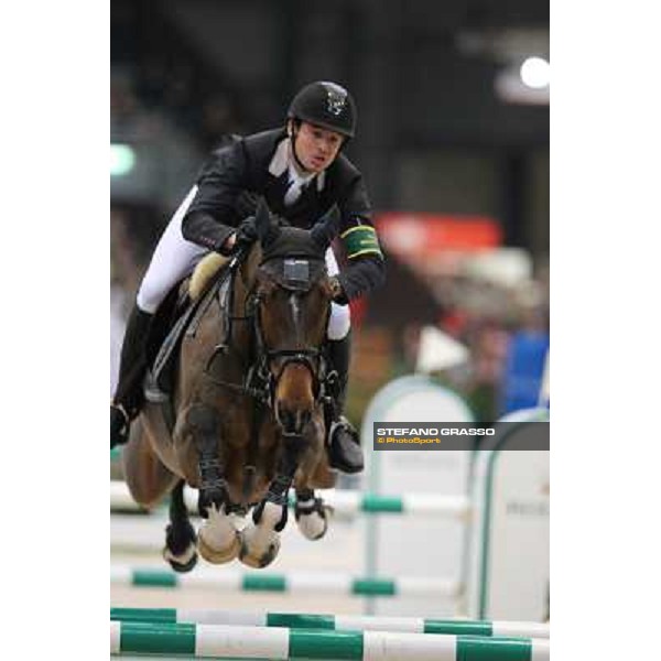 Steve Guerdat on Nino de Buissonnets Grand Prix Rolex Rolex Fei World Cup Geneve,9th dec.2012 ph.IJRC/StefanoGrasso