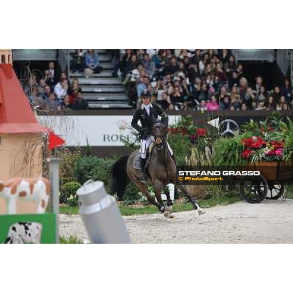 Steve Guerdat on Nino de Buissonnets Grand Prix Rolex Rolex Fei World Cup Geneve,9th dec.2012 ph.IJRC/StefanoGrasso