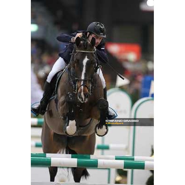 Denis Lynch on Abbervail Van Het Dingeshof Grand Prix Rolex Rolex Fei World Cup Geneve,9th dec.2012 ph.IJRC/StefanoGrasso