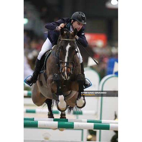Denis Lynch on Abbervail Van Het Dingeshof Grand Prix Rolex Rolex Fei World Cup Geneve,9th dec.2012 ph.IJRC/StefanoGrasso