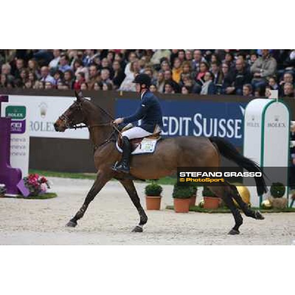 Harrie Smolders on Exquis Walnut de Muze Grand Prix Rolex Rolex Fei World Cup Geneve,9th dec.2012 ph.IJRC/StefanoGrasso