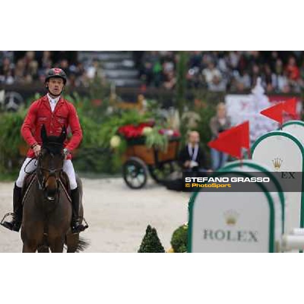 Pius Schwizer on Verdi III Grand Prix Rolex Rolex Fei World Cup Geneve,9th dec.2012 ph.IJRC/StefanoGrasso