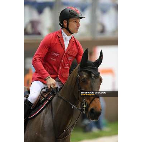 Pius Schwizer on Verdi III Grand Prix Rolex Rolex Fei World Cup Geneve,9th dec.2012 ph.IJRC/StefanoGrasso