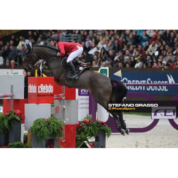 Pius Schwizer on Verdi III Grand Prix Rolex Rolex Fei World Cup Geneve,9th dec.2012 ph.IJRC/StefanoGrasso