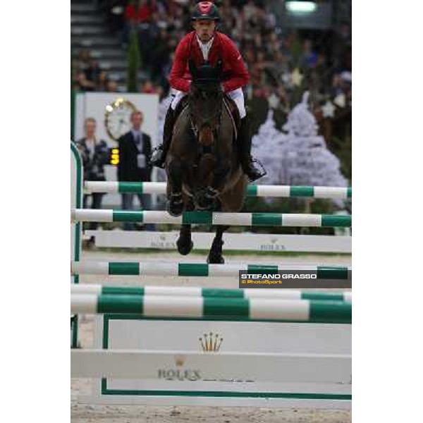 Pius Schwizer on Verdi III Grand Prix Rolex Rolex Fei World Cup Geneve,9th dec.2012 ph.IJRC/StefanoGrasso