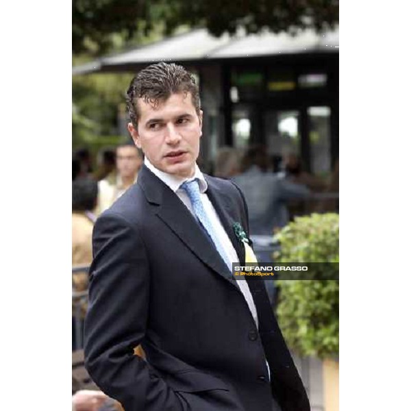 trainer Stefano Botti Rome Capannelle 24th april 2005 ph. Stefano Grasso