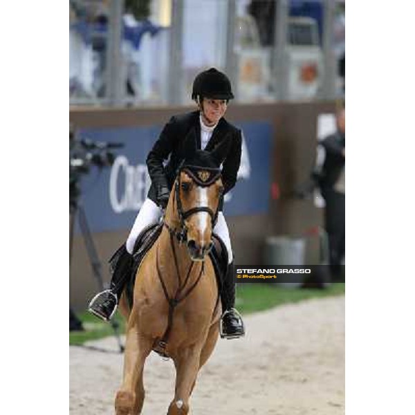 Edwina Tops-Alexander on Cevo Itot de Chateau Grand Prix Rolex Rolex Fei World Cup Geneve,9th dec.2012 ph.IJRC/StefanoGrasso