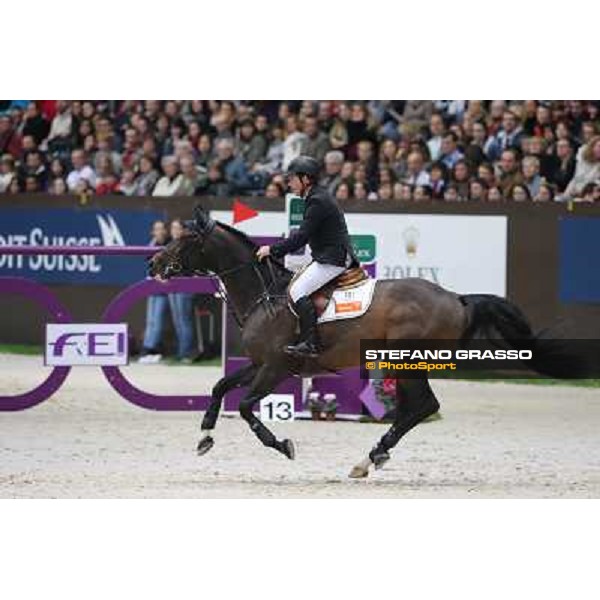 Rolf-Goran Bengtsson on Casall La Silla Grand Prix Rolex Rolex Fei World Cup Geneve,9th dec.2012 ph.IJRC/StefanoGrasso