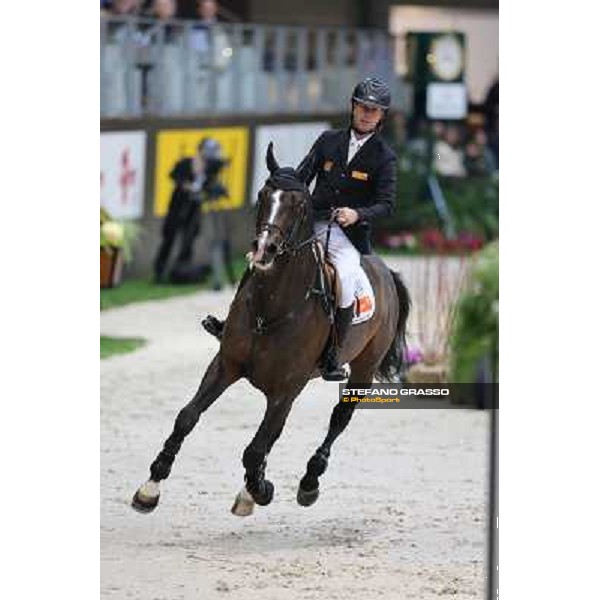 Rolf-Goran Bengtsson on Casall La Silla Grand Prix Rolex Rolex Fei World Cup Geneve,9th dec.2012 ph.IJRC/StefanoGrasso