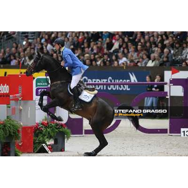 Christian Ahlmann on Codex One Grand Prix Rolex Rolex Fei World Cup Geneve,9th dec.2012 ph.IJRC/StefanoGrasso
